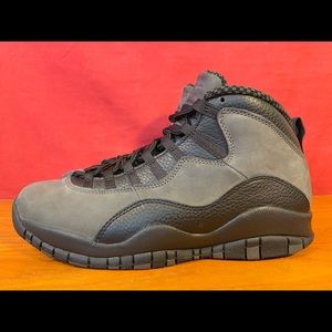 Air Jordan 10 Retro Dark Shadow/True Red-Black🔥